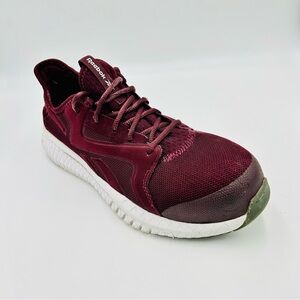 Reebok shoes Flexagon 3.0 Work Shoes composite toe burgundy women size 9.5